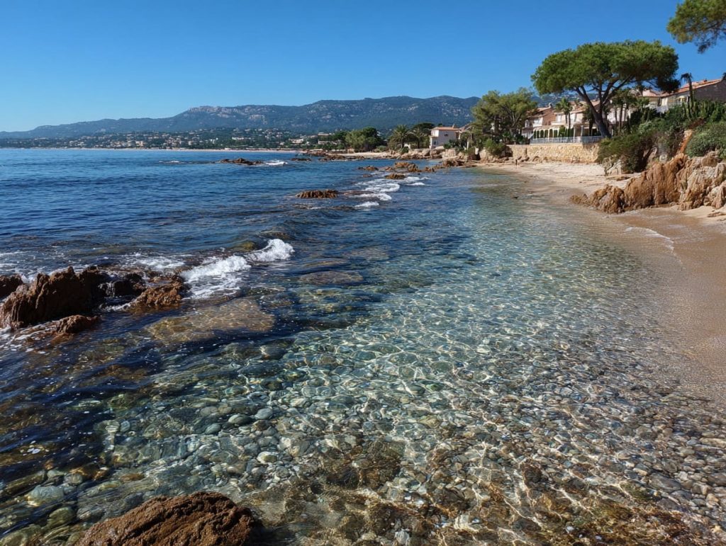 Criques aux plages des Issambres